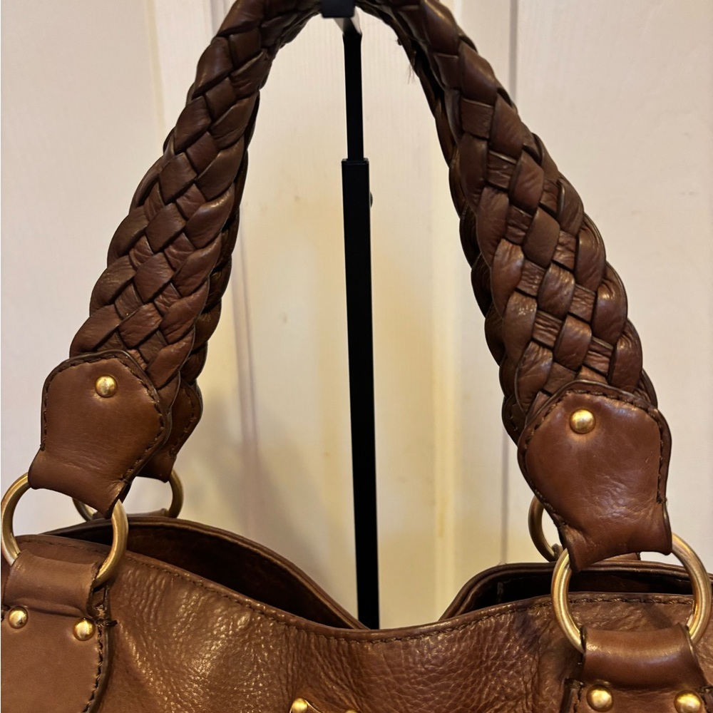 Michael Kors Leather Satchel - Picture 4 of 7